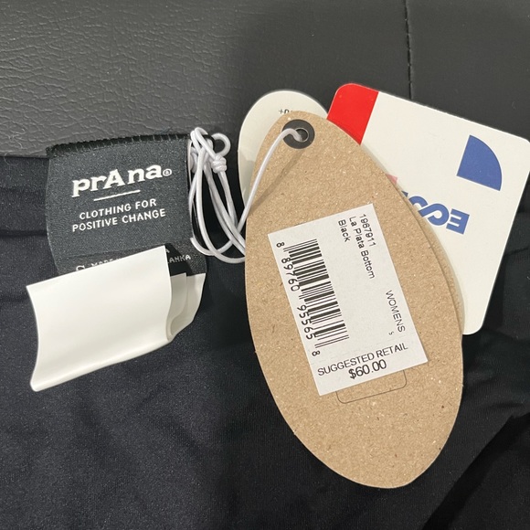 Prana Black Bikini Bottoms - Picture 2 of 6